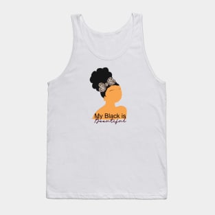 My Black is Beautiful, Little Black Girls Tank Top